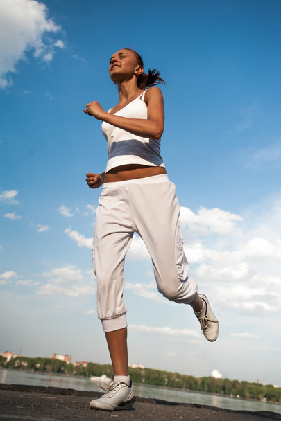Sport woman training - Valokuva, kuva