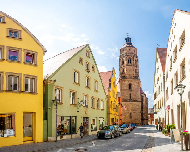 Weissenburg történelmi városa Bajorországban, Németországban  - Fotó, kép