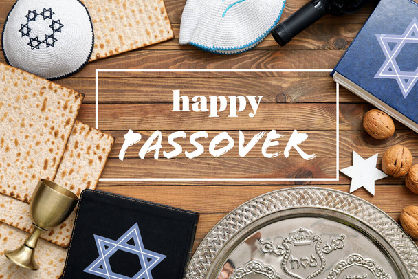 Krásná pohlednice pro Happy Passover - Fotografie, Obrázek