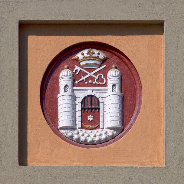 Armoiries architecturales de la ville de Tartu (Estonie) - Photo, image