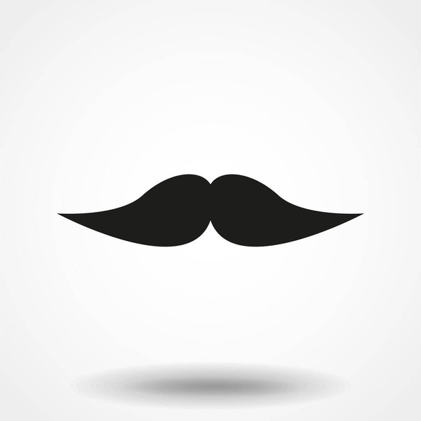 mustache icon template eps vector sign. - Вектор, зображення