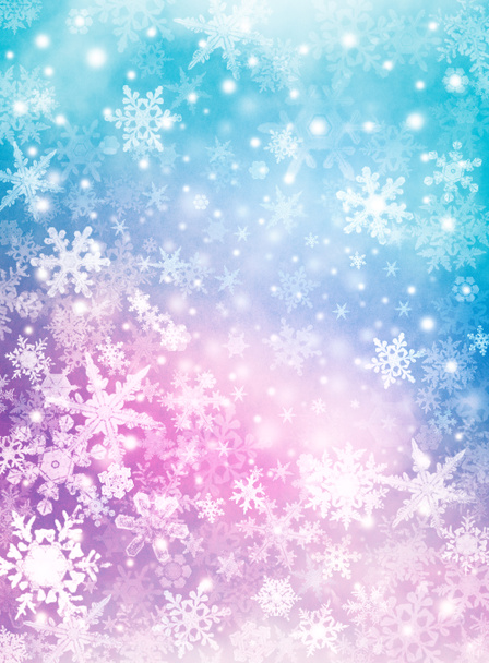 Fondo de nieve colorido
 - Foto, imagen