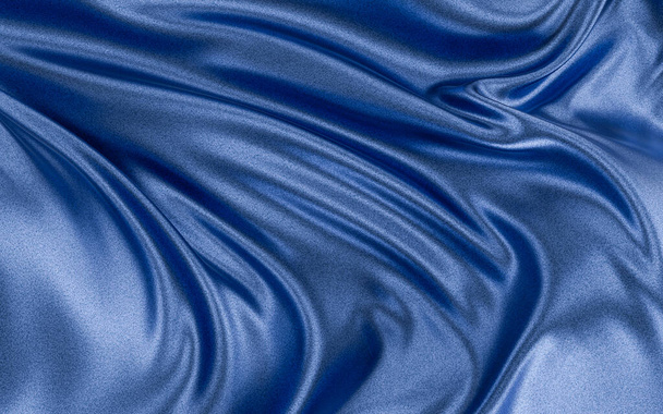 Flowing cloth, wave pattern, 3d rendering. Computer digital drawing. - Photo, Image