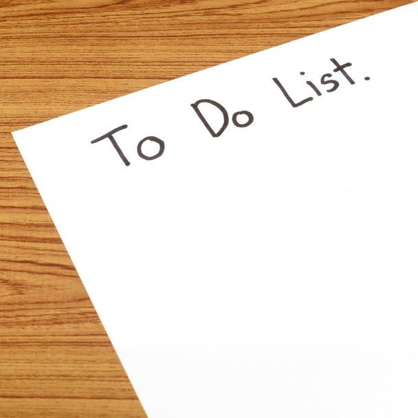 paper write to do list - Photo, image