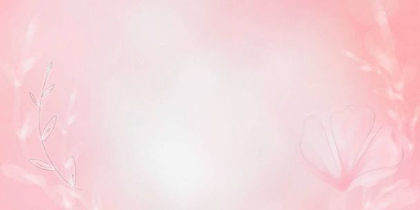 flor de fondo rosa, rosa floral sobre fondo de amor - Foto, Imagen