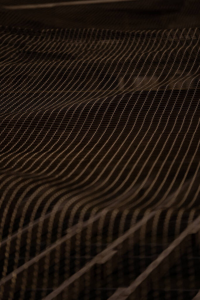 abstract background of a wooden board with a lot of stripes - Photo, Image