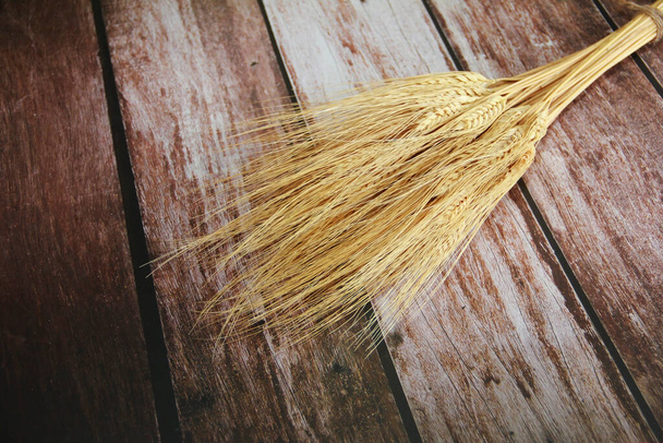 ears of dry wheat with grains - Zdjęcie, obraz