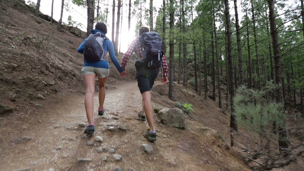 Hiking couple - Footage, Video