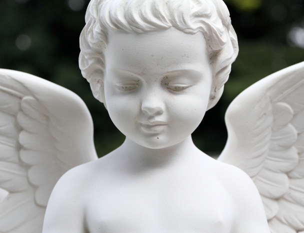 Beautiful cemetery angel statue - Photo, Image