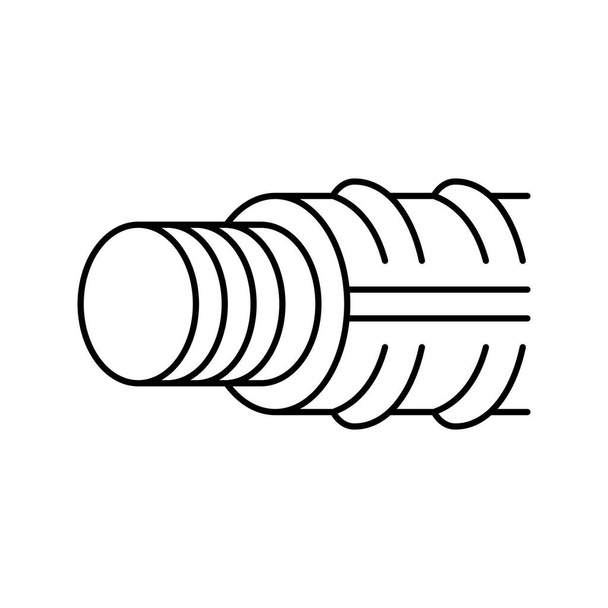 εικόνα διανυσμάτων γραμμών ράβδων παραγωγής - Διάνυσμα, εικόνα