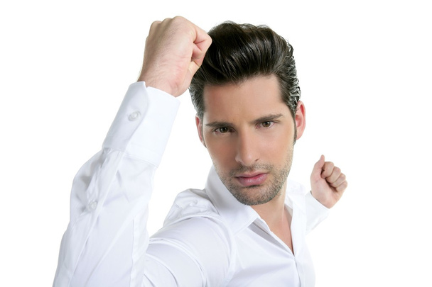 Successful young man gesture expression - Photo, image