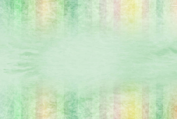 Świeże zielone japoński wzór tła papieru - Wektor, obraz