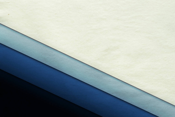 abstract blue vintage background on old retro paper texture - Φωτογραφία, εικόνα