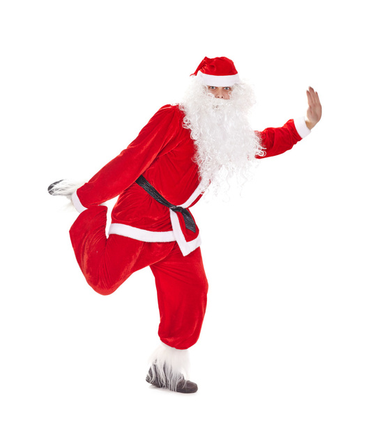 Santa Claus having fun - Фото, изображение