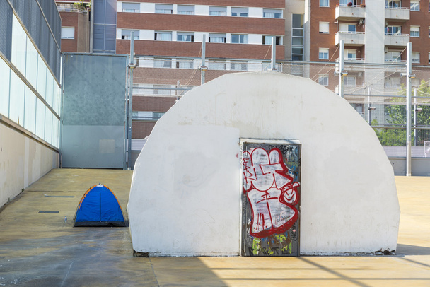 Bezdomovci v Barceloně - Fotografie, Obrázek