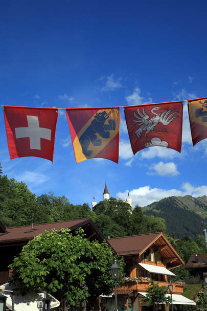 Flaggen der Schweiz - Foto, Bild