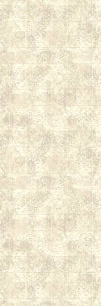 Cream beige mottled vertical rice paper border texture with patterned inclusions. Japanese minimal subtle social media phone background. Neutral handmade mulberry paper edge. - Photo, Image