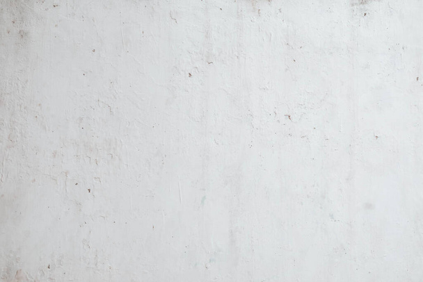 White textured dirty rough cement concrete background. Grunge wall for pattern and background. - Foto, Bild