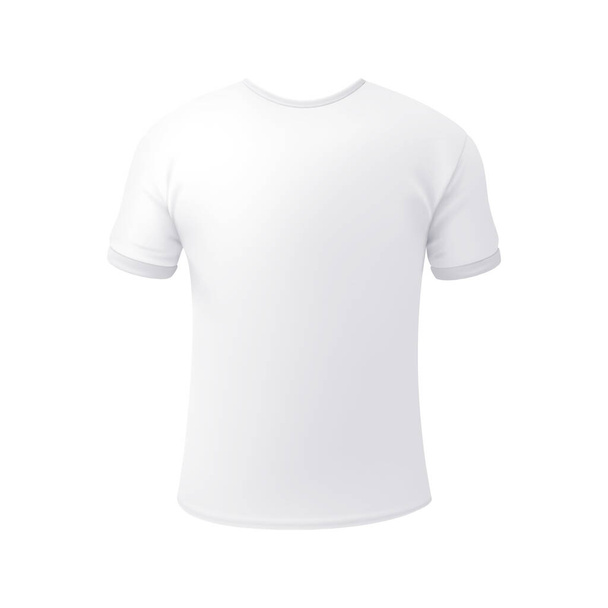Vector t-shirt in mesh gradient style. Editable color - Vetor, Imagem