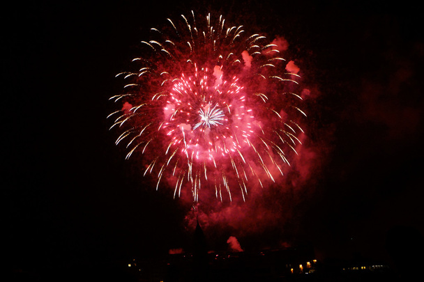 O tűzijáték - Fotó, kép