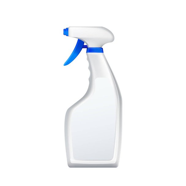Waschmittelflasche Kunststoff Produktvektor - Vektor, Bild