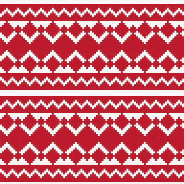 Argyle fair Island Безшовний дизайн візерунків для носіння, модного текстилю, графіки - Вектор, зображення