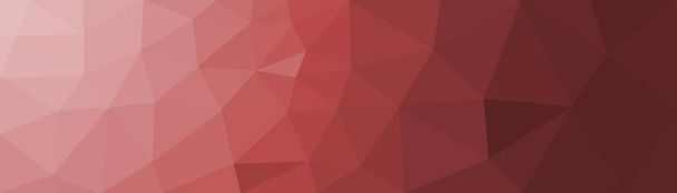 Light red to dark red  Low poly abstract crystal pattern background. Polygon design. - Foto, Imagem
