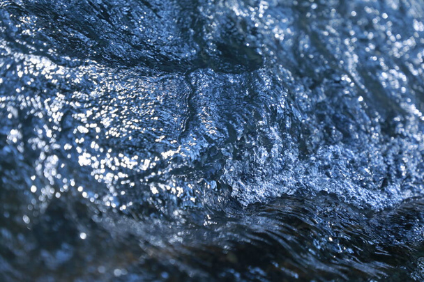 Текстура воды в лунном свете - Фото, изображение