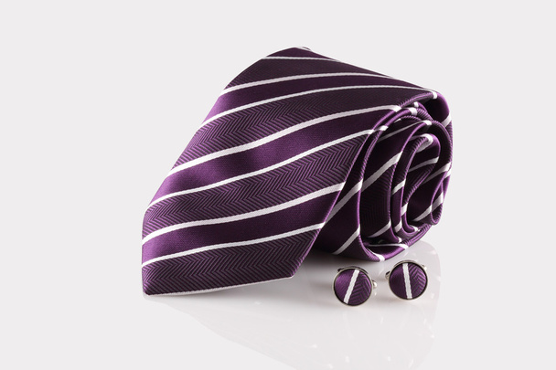 Tie with cuff links - Photo, Image