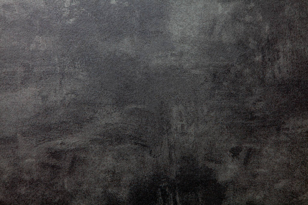 Σκούρο Grunge Rough Weathered Stone Wall Background Υφή Μαύρο γκρι μοτίβο - Φωτογραφία, εικόνα