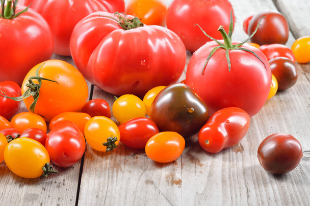 tomates coloridos
. - Foto, Imagen