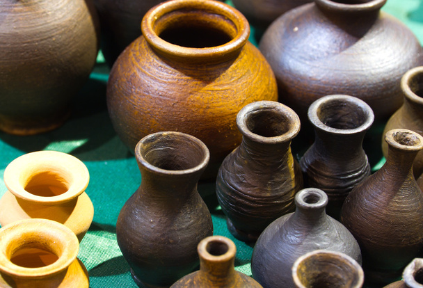 Handmade ceramics jugs - Photo, image