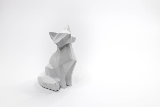 3d rendering of a white cat - Foto, afbeelding