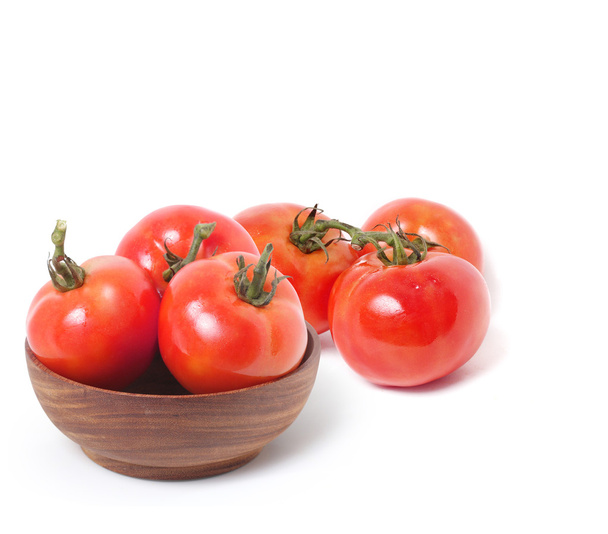Zeleninou rajče izolované - Fotografie, Obrázek
