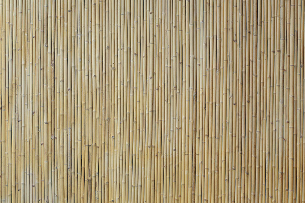 bamboe muur textuur achtergrond - Foto, afbeelding