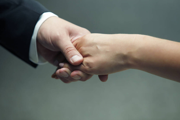 business man and woman hands - Photo, image