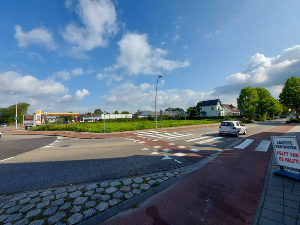 Zentrum des Dorfes Waddinxveen, das zum neuen Sleutelkwartier in den Niederlanden umgebaut wird - Foto, Bild