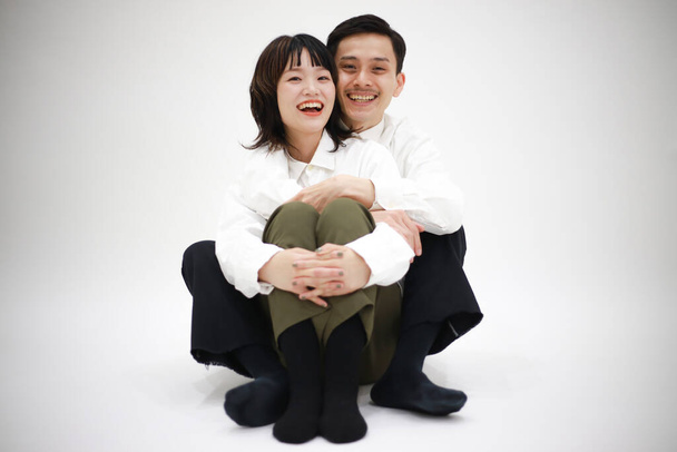 Image of a smiling couple  - Foto, imagen