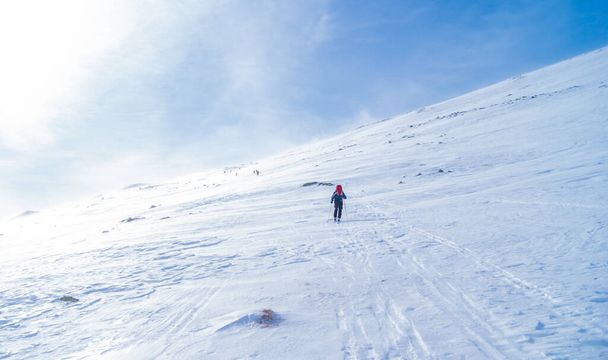 ski slope in the mountains - Zdjęcie, obraz