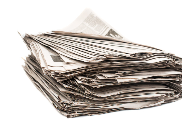 Stack of newspapers - Photo, Image