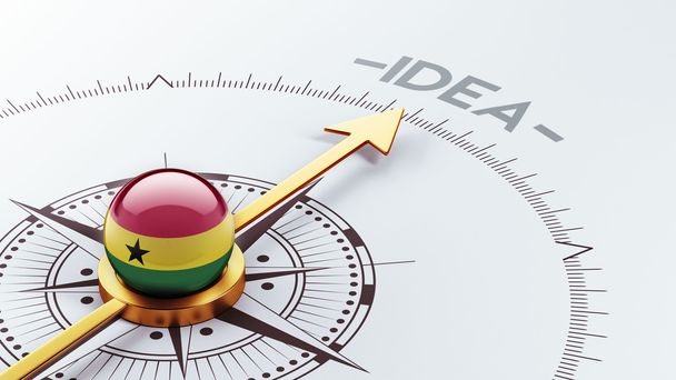 Ghana Idea Concept - Foto, Imagen