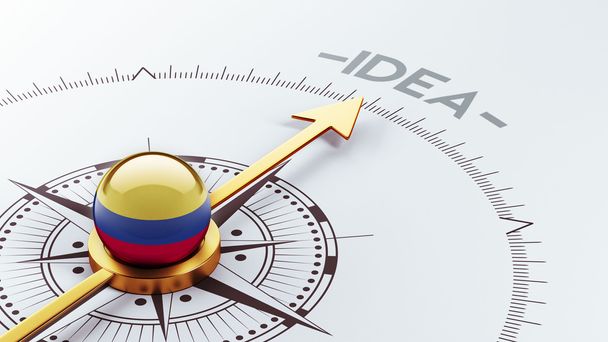 Colombia Idea Concept - Foto, afbeelding