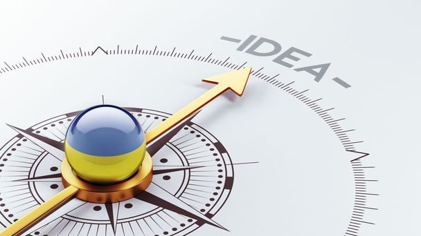 Ukraine Idea Concept - Fotoğraf, Görsel