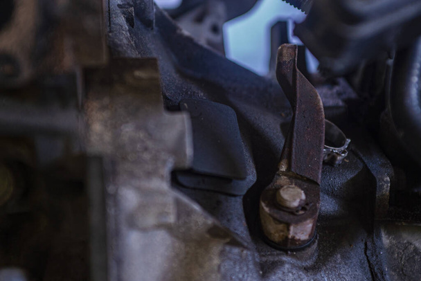 old rusty metal engine - Фото, зображення
