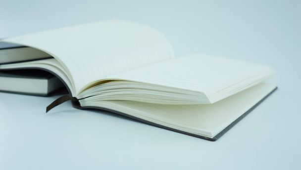 open book on a white background - Фото, изображение