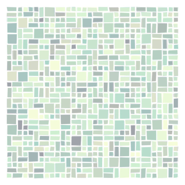Abstract geometrisch patroon generatieve computationele kunst illustratie, imitatie van tegels kleurstukken - Vector, afbeelding