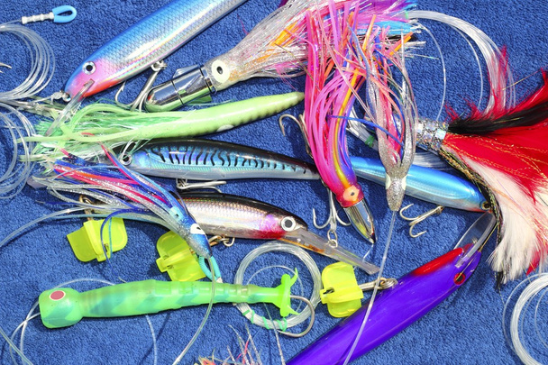 Big game fishing lures hook for tuna marlin - Foto, immagini