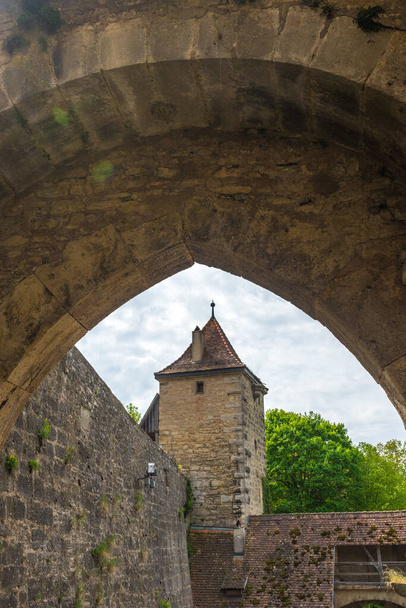 medieval castle in the old town of carcassonne - Fotografie, Obrázek