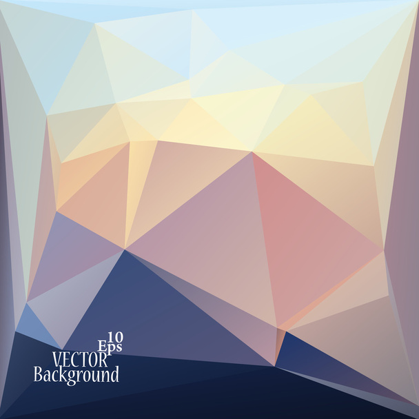 abstrakter geometrischer Hintergrund zur Verwendung im Design - Vektorillustration - Vektor, Bild