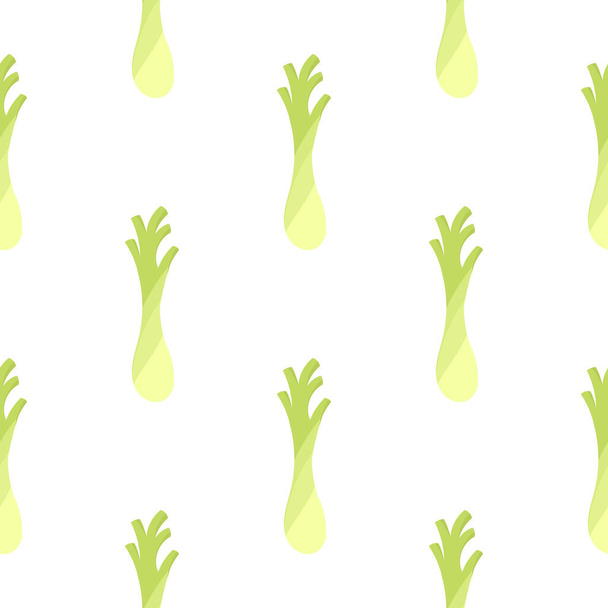 celery vegetable seamless pattern - Vecteur, image